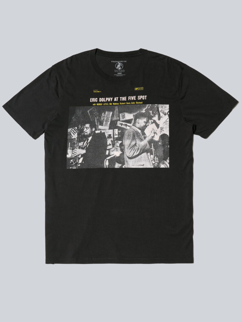 Supima Cotton Eric Dolphy Five Spot Crew Neck Tee