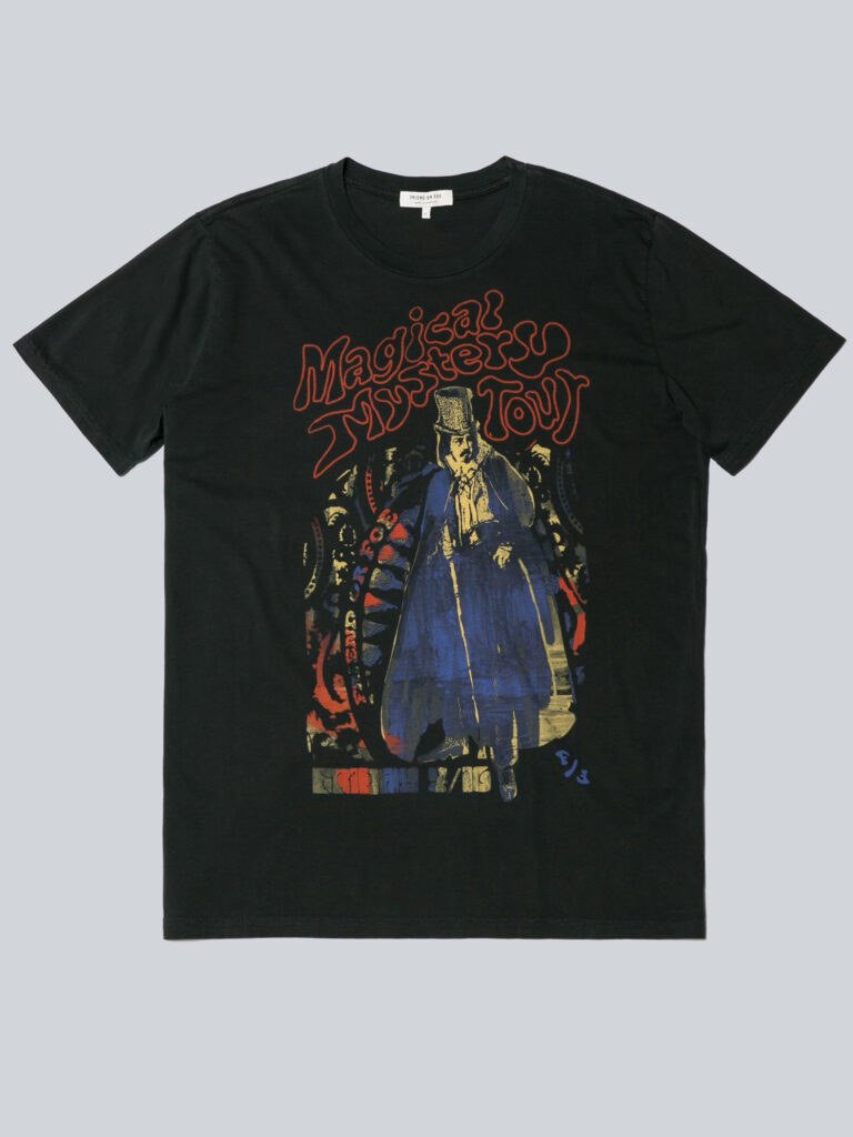 Supima Cotton The Beatles Magical Mystery Tour Crew Neck Tee