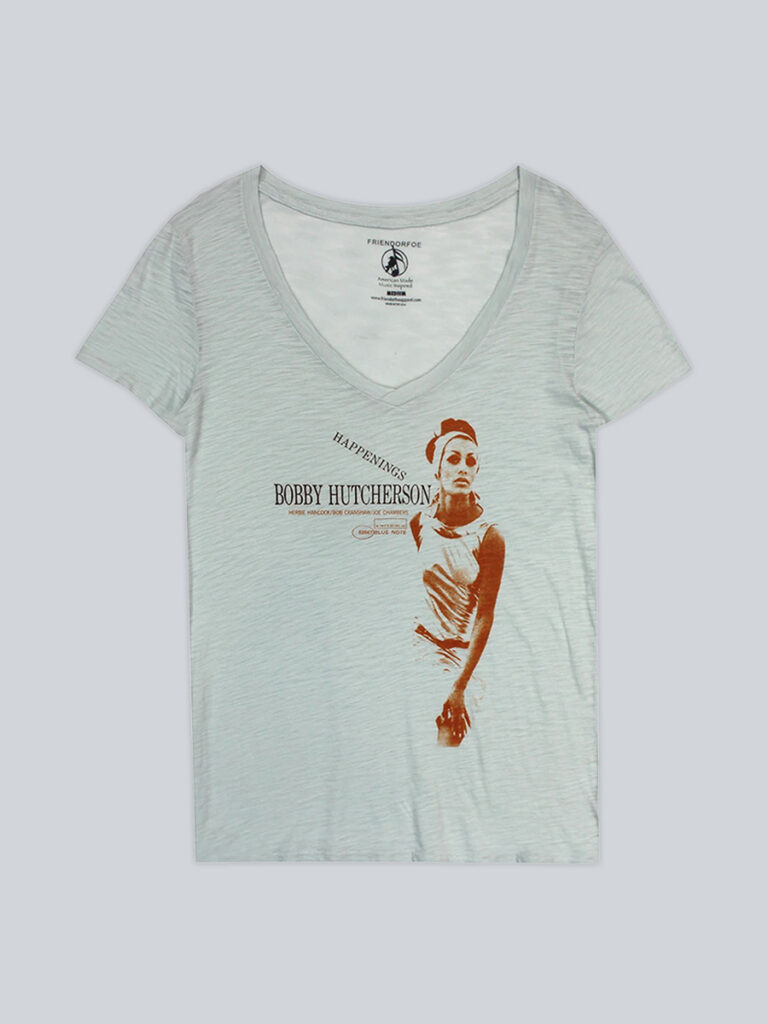 Cotton & Modal Bobby Hutcherson Happenings V-Neck Tee