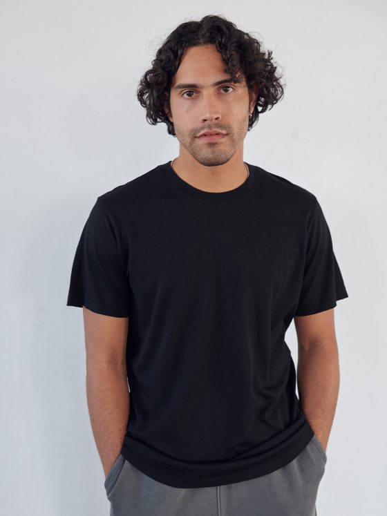Supima Cotton Micro Modal Short Sleeve Tee
