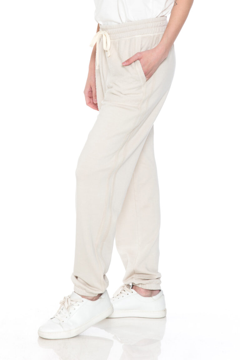 Cotton & Modal Jogger with Side Stripe