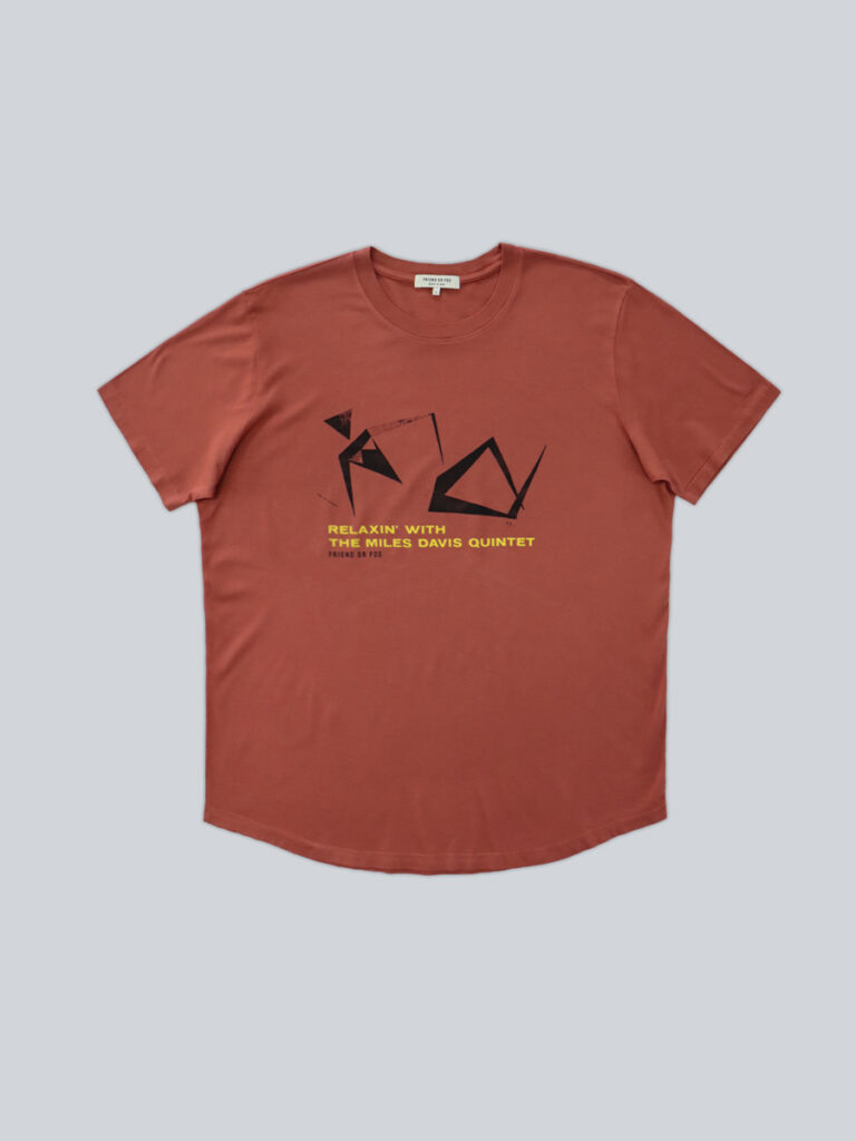 Friend or Foe Supima Cotton Micro Modal Miles Davis Relaxin’ Tee