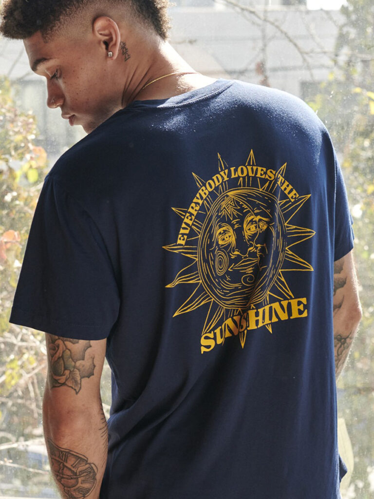 Friend or Foe Supima Cotton Micro Modal Everybody Loves The Sunshine Tee