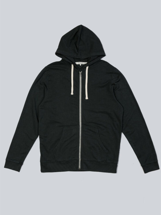 Cotton & Modal Fleece Classic Full Zip Hoodie