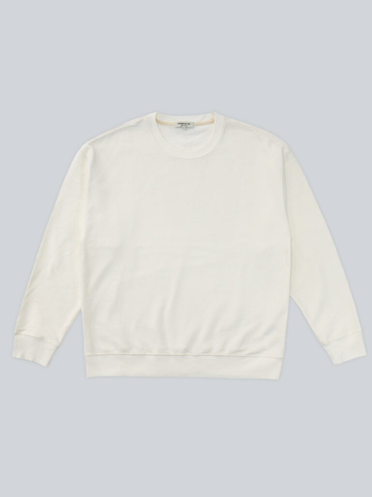 Cotton classic fit long sleeve crew neck sweatshirt