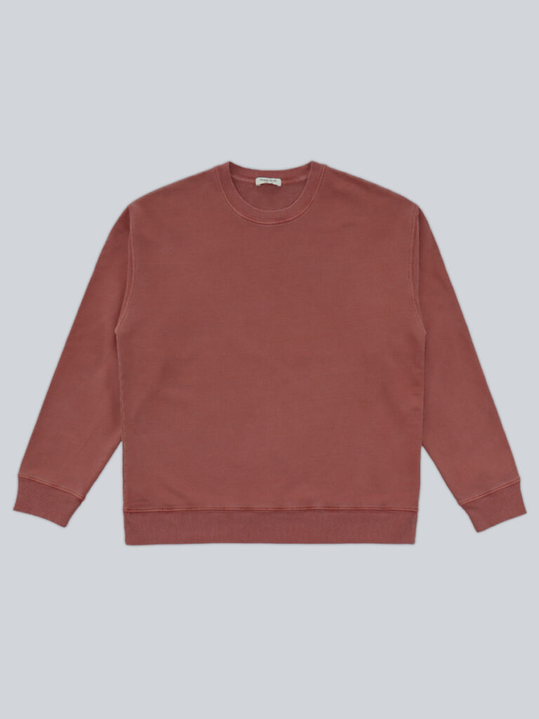 Cotton classic fit long sleeve crew neck sweatshirt