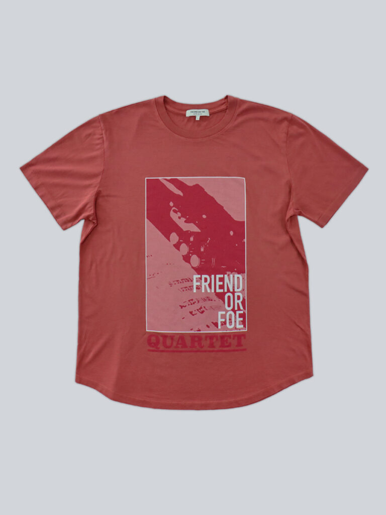 Supima Cotton Micro Modal FRIEND OR FOE Quartet Tee