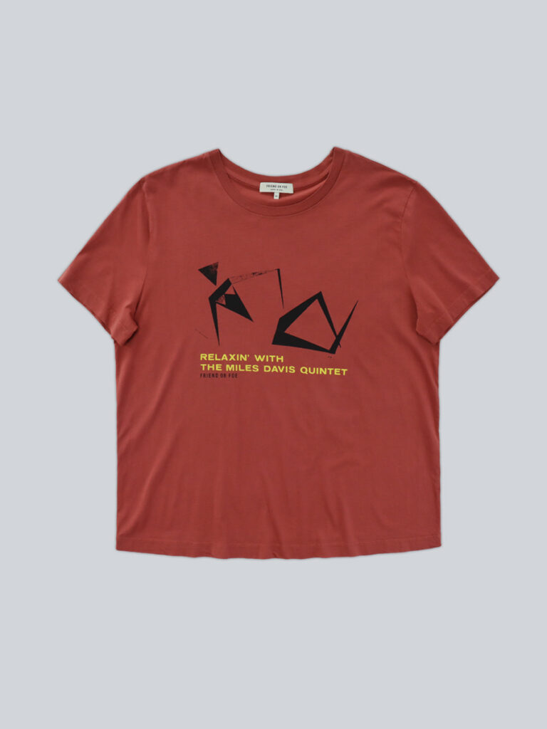 Friend or Foe Supima Cotton Miles Davis Relaxin' Tee