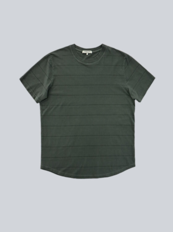 Organic Cotton Stripe Short Sleeve Tee