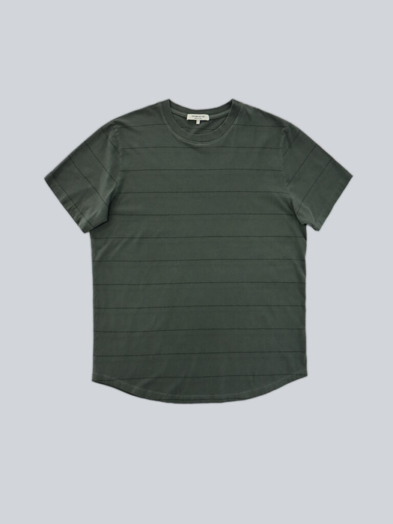 Organic Cotton Stripe Short Sleeve Tee