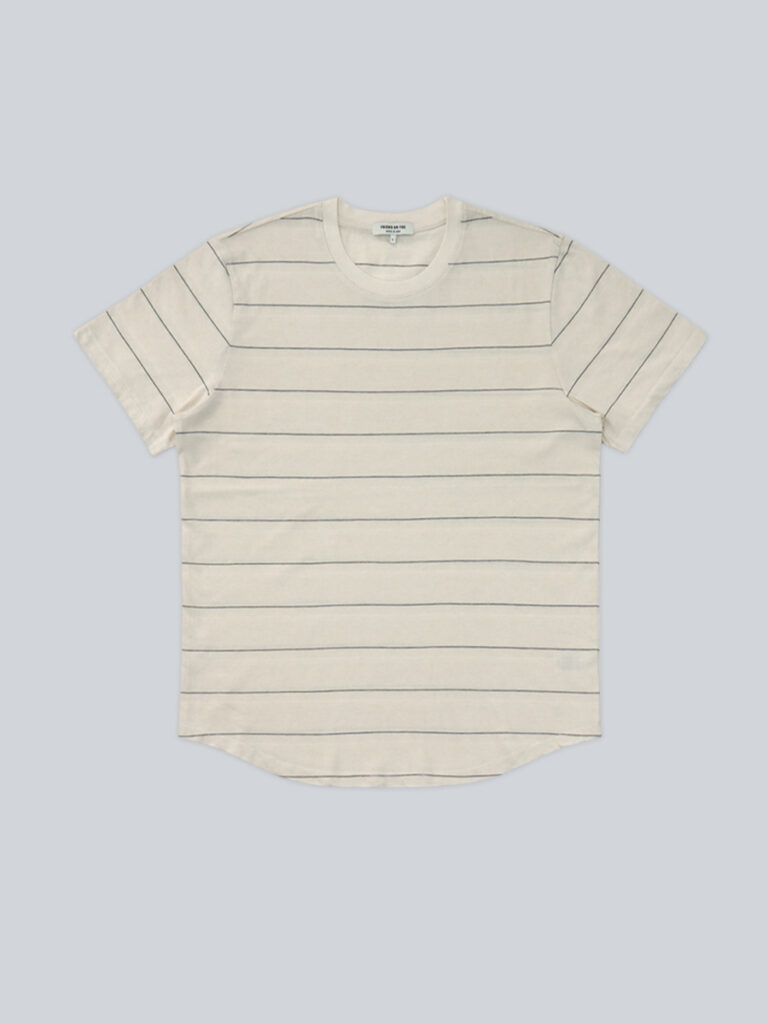 Organic Cotton Stripe Short Sleeve Tee