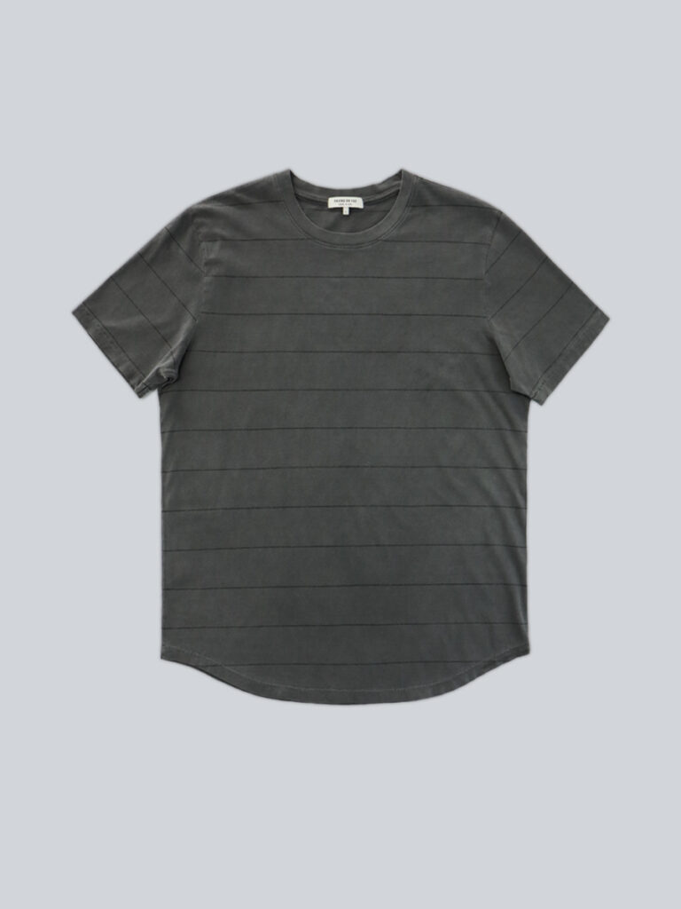 Organic Cotton Stripe Short Sleeve Tee