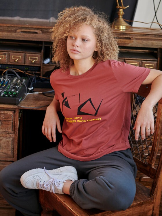 Friend or Foe Supima Cotton Miles Davis Relaxin' Tee