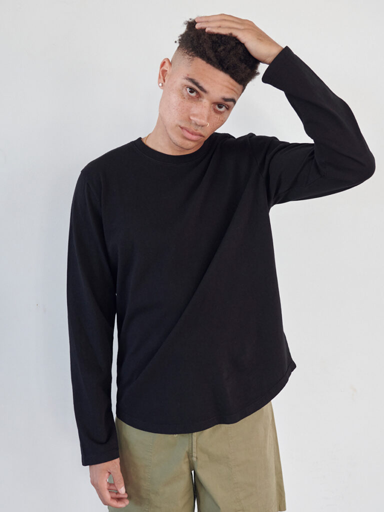 Cotton Heavyweight Long Sleeve Tee