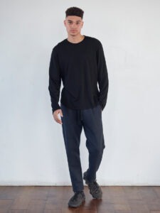 Supima Cotton Micro Modal Long Sleeve Tee