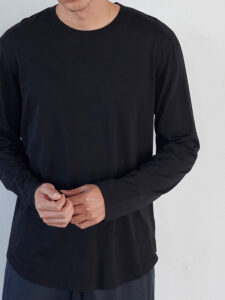 Supima Cotton Micro Modal Long Sleeve Tee