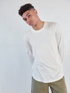 Supima Cotton Micro Modal Long Sleeve Tee