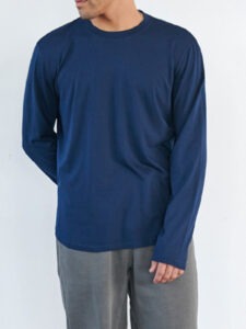 Supima Cotton Micro Modal Long Sleeve Tee