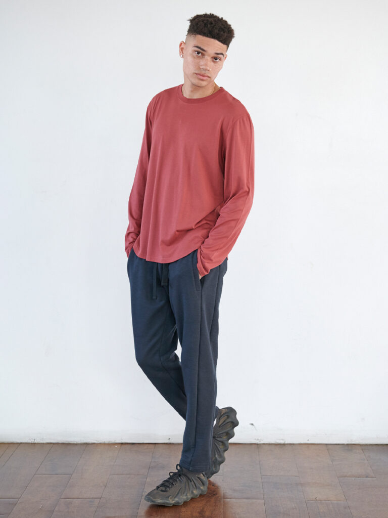Supima Cotton Micro Modal Long Sleeve Tee
