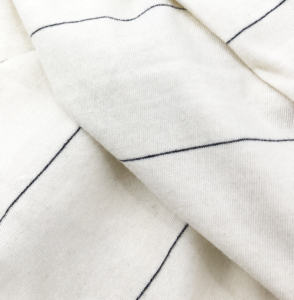 Organic Cotton striped jersey