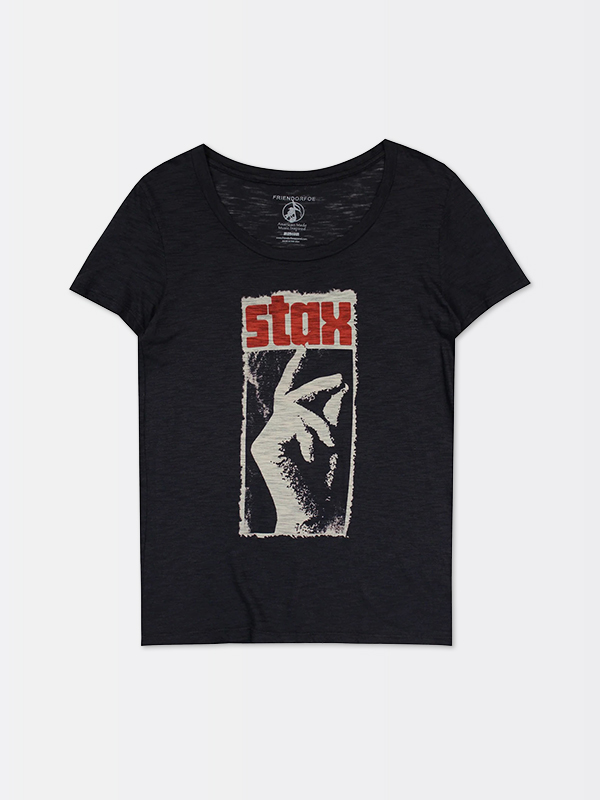 Cotton & Modal Stax Records Scoop Neck Tee
