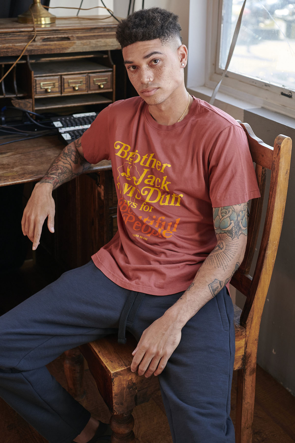 Brother Jack McDuff Short Sleeve Tee Model