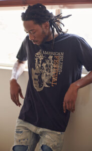 Men American Blues Festival Tee